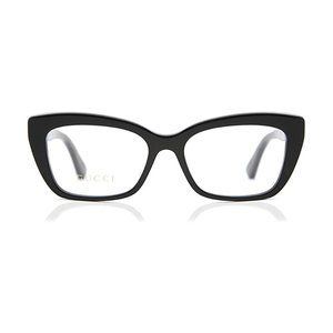 NEW Gucci Black Cat Eye Eyeglasses